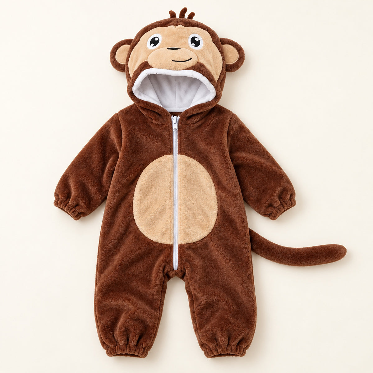 Lumiwee Snuggle Baby & Toddler Animal Costume Onesie, Monkey option