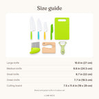 Lumiwee infographic: Sous - Size guide