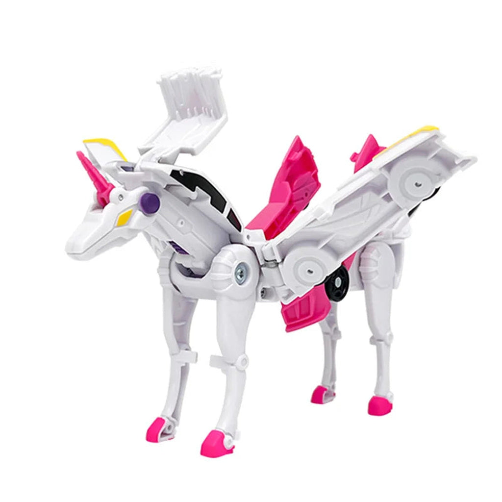 Lumiwee Sparkle Unicorn Toy Transforming Car, Pink option