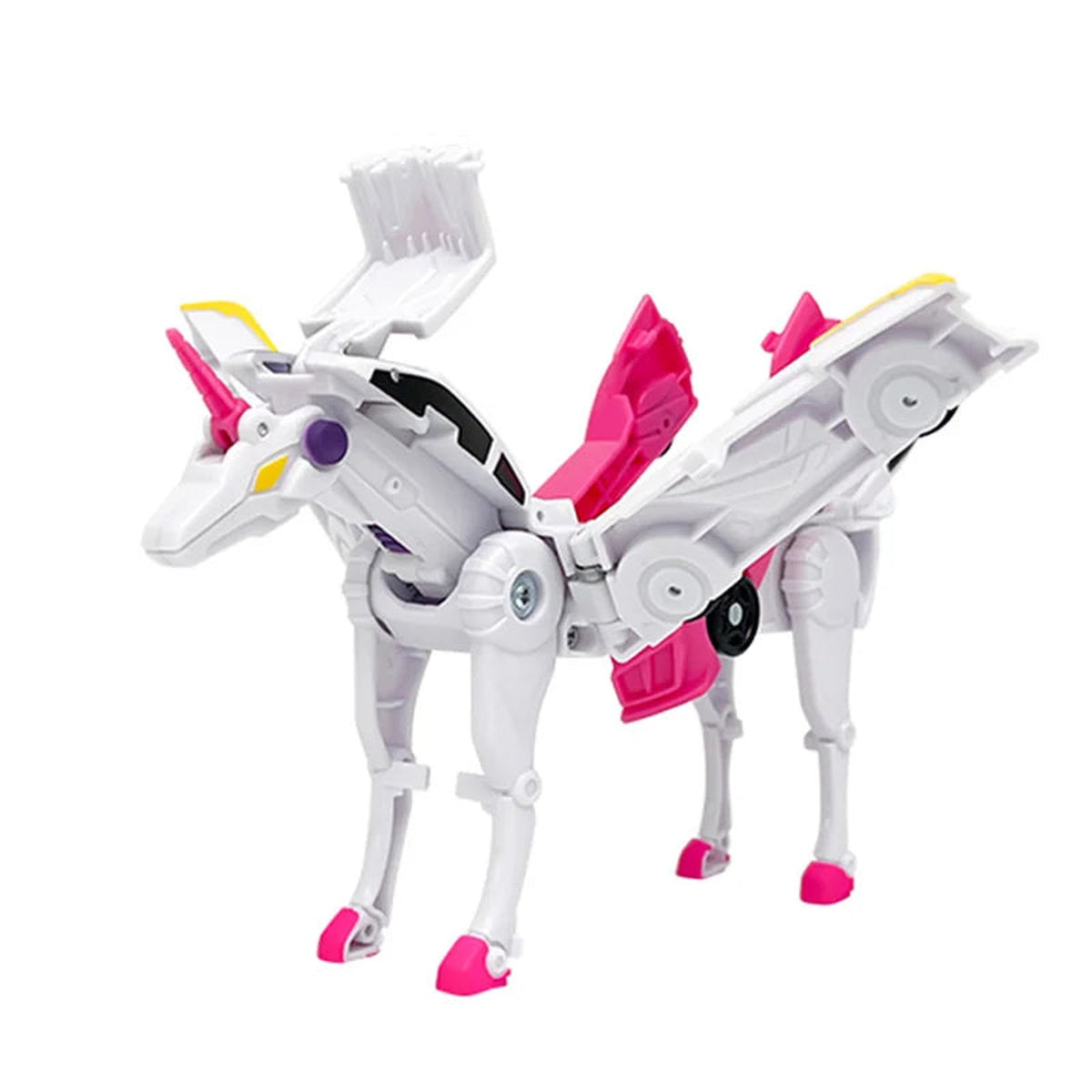 Lumiwee Sparkle Unicorn Toy Transforming Car, Pink option