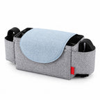 Sparrow gray stroller caddy on a white background