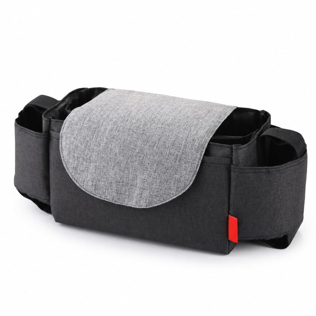Lumiwee Sparrow Stroller Caddy & Organizer, Black option