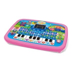 Sprout pink learning tablet with original letter and piano key artwork