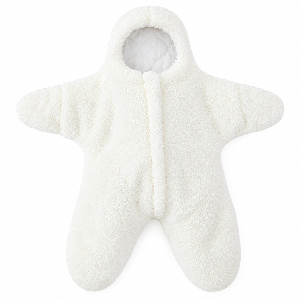 Lumiwee Starfish Baby Snowsuit, Fleece Bunting, Beige option