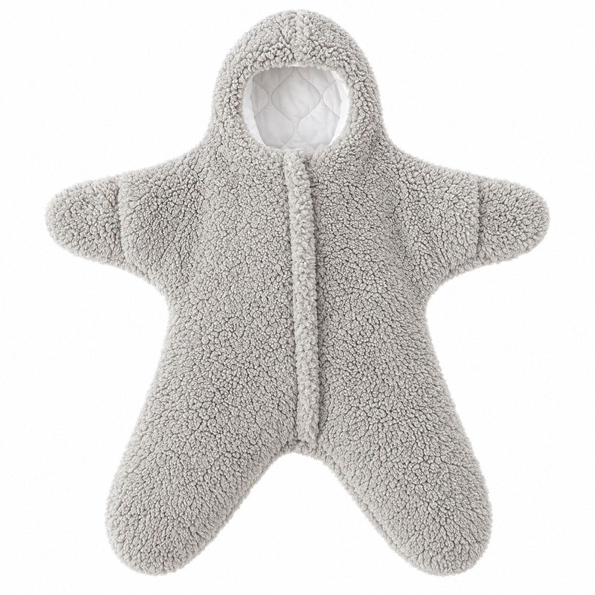 Lumiwee Starfish Baby Snowsuit, Fleece Bunting, Gray option