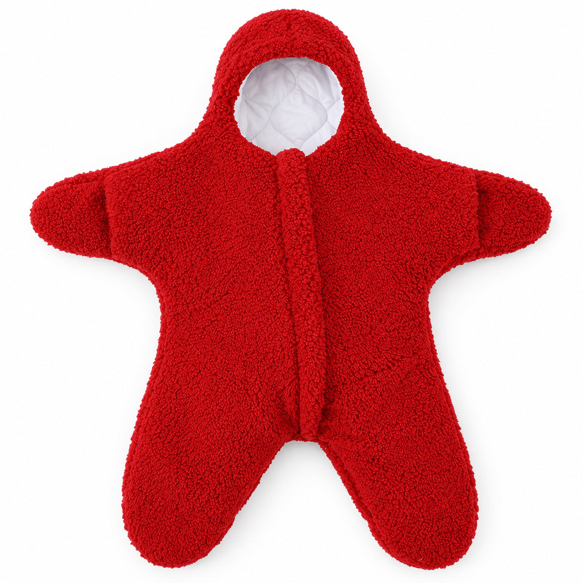 Lumiwee Starfish Baby Snowsuit, Fleece Bunting, Red option