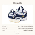 Lumiwee infographic: Starling - Size guide