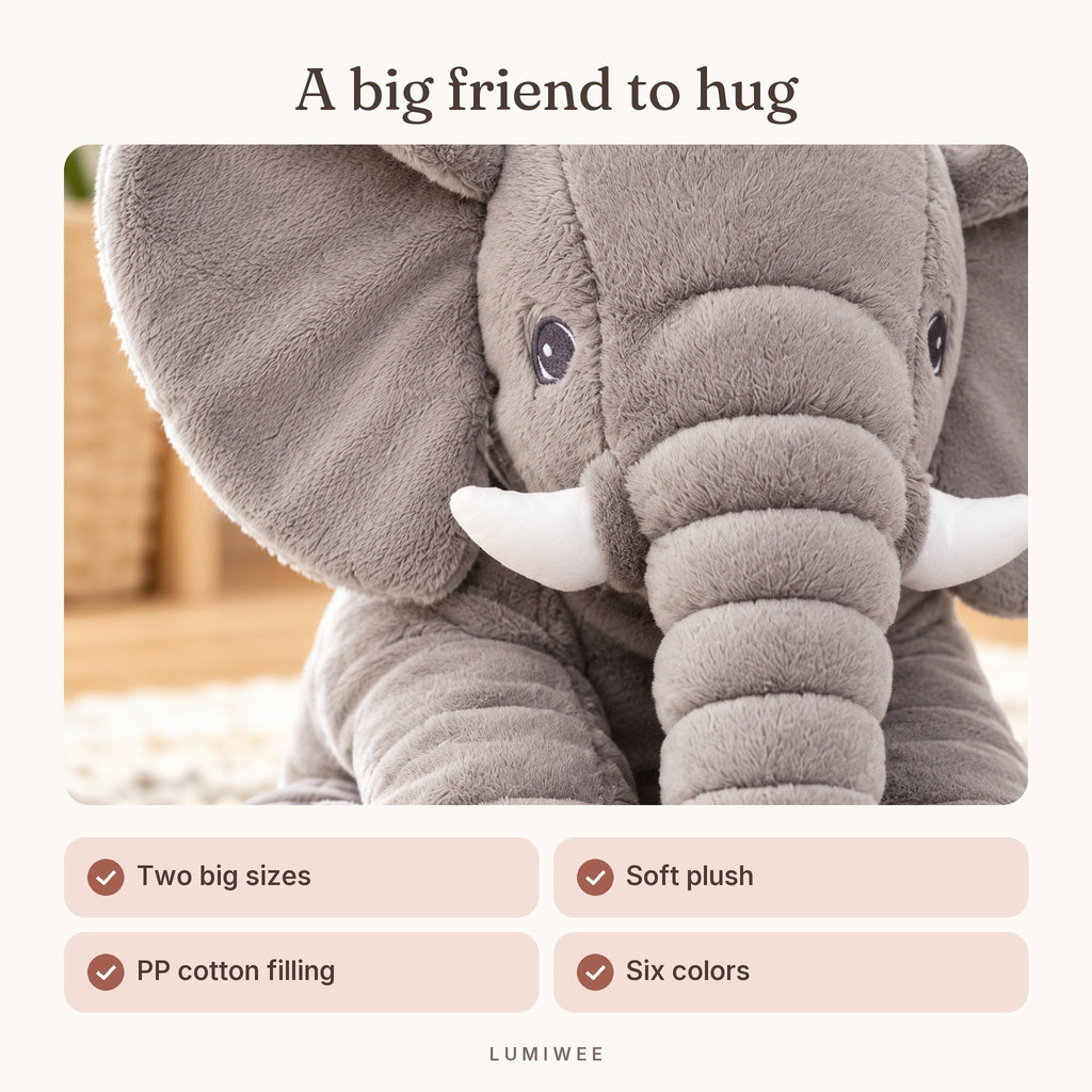 Lumiwee infographic: Stomp - A big friend to hug