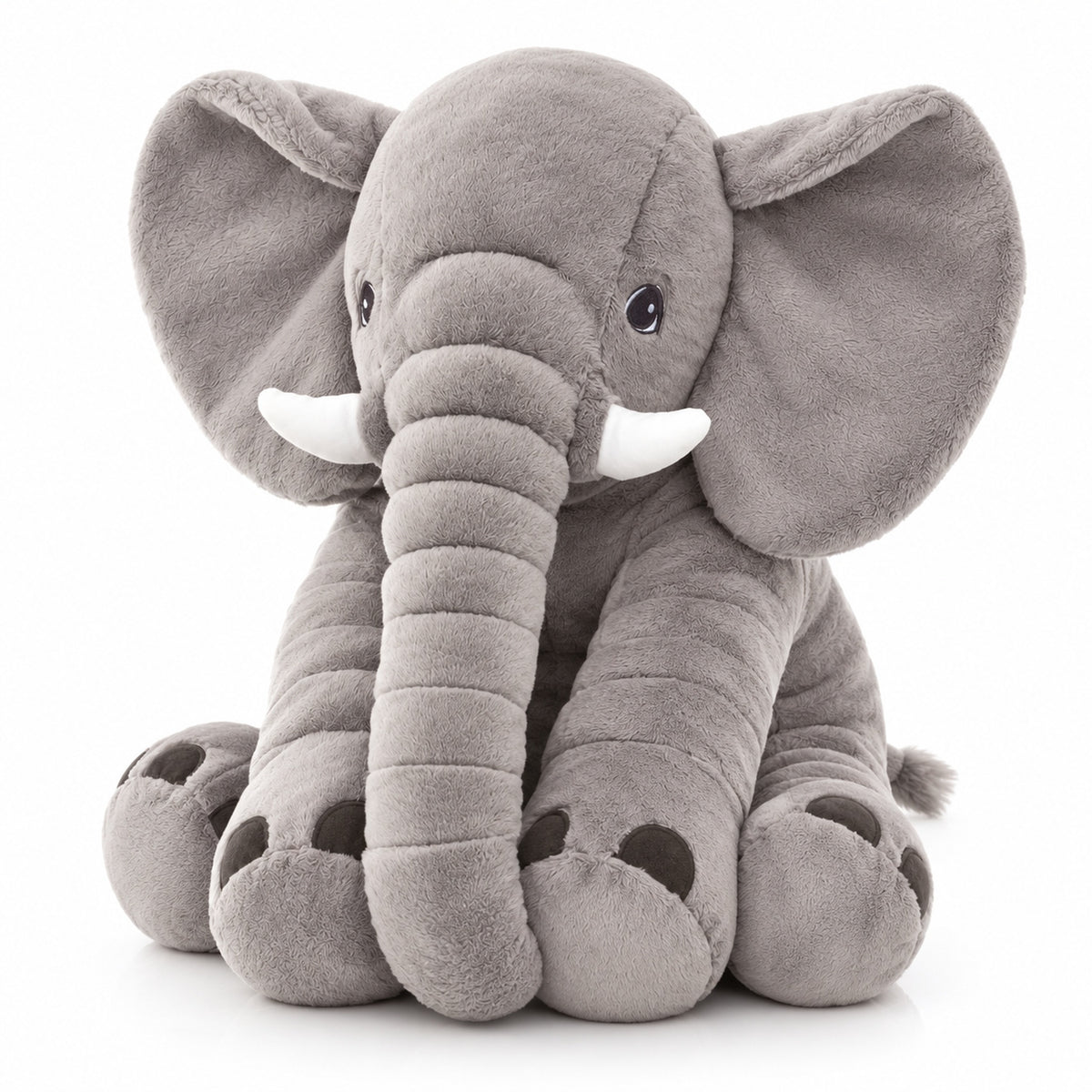 Lumiwee Stomp Elephant Stuffed Animal Plush, Gray option