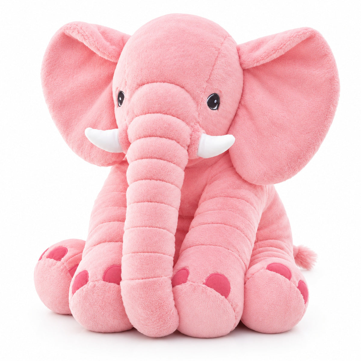 Lumiwee Stomp Elephant Stuffed Animal Plush, Pink option