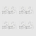 Lumiwee Stove knob covers: eight clear stove knob covers