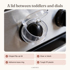 Lumiwee infographic: Stove - A lid between toddlers and dials