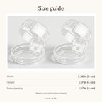 Lumiwee infographic: Stove - Size guide