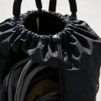 Lumiwee Stroller travel storage bag: close-up of the drawstring and cord lock
