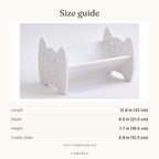 Lumiwee infographic: Sunny - Size guide