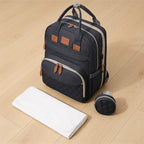 Lumiwee Swift diaper backpack: what is included: backpack, pacifier case and changing mat