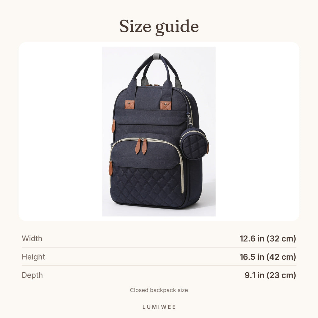 Lumiwee infographic: Swift - Size guide