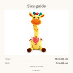 Lumiwee infographic: Tilly - Size guide