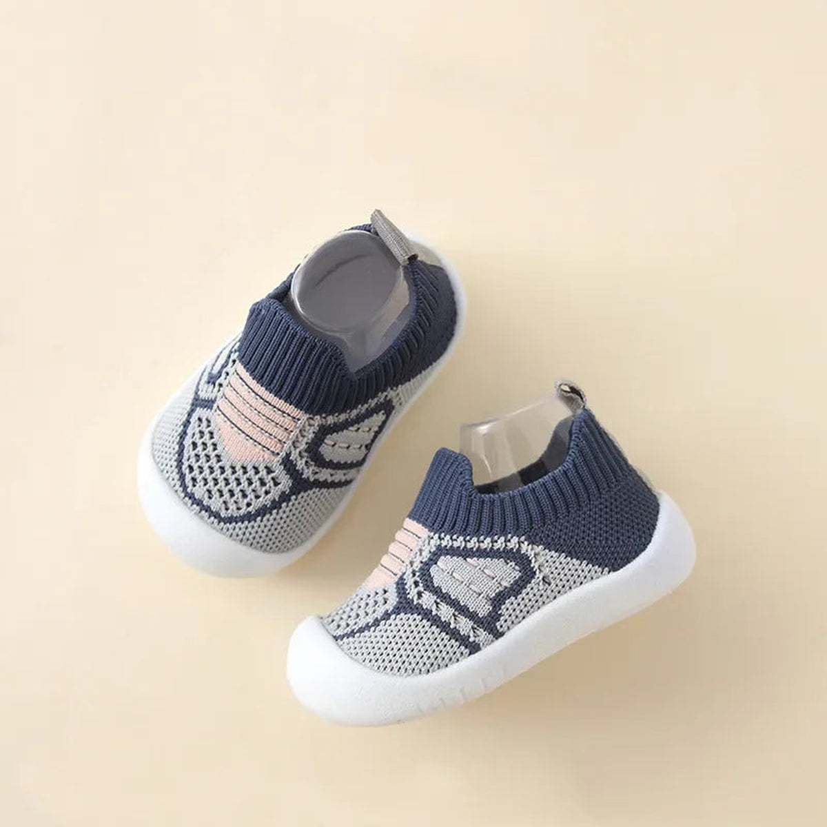 Lumiwee Toddle Baby Walking Shoes, Sock Shoes, Dark Blue option