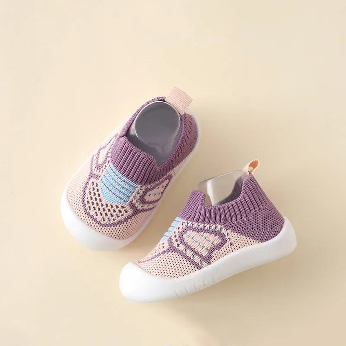Lumiwee Toddle Baby Walking Shoes, Sock Shoes, Purple option