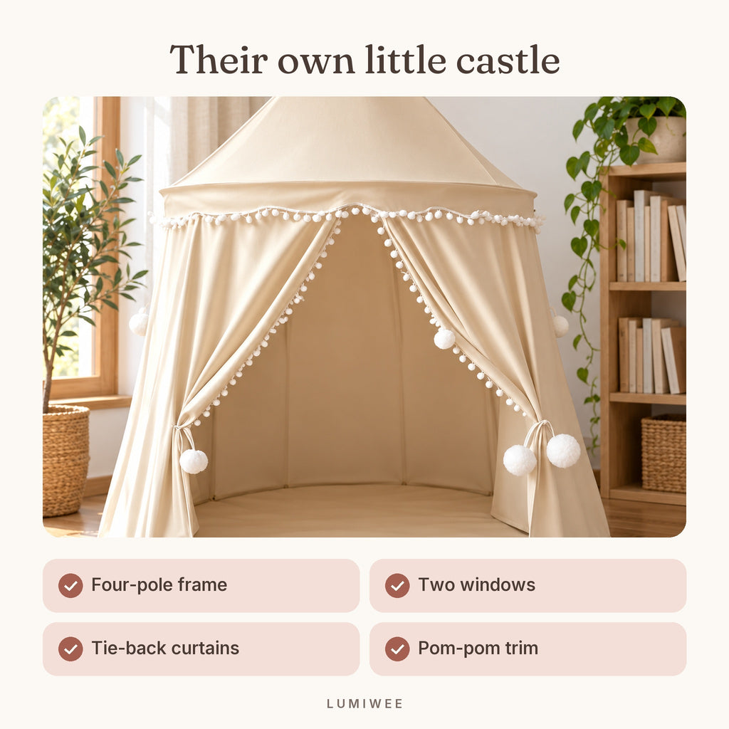 Lumiwee infographic: Turret - Their own little castle