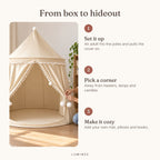 Lumiwee infographic: Turret - From box to hideout