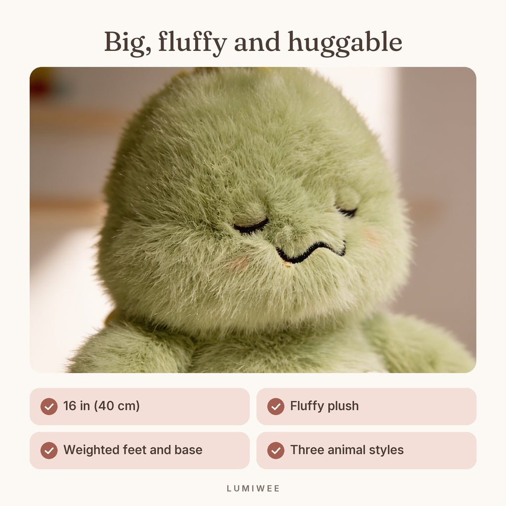 Lumiwee infographic: Waddle - Big, fluffy and huggable
