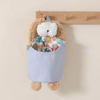 Lumiwee Willow Bunny Hanging Diaper Caddy, Blue & Tan Bunny option
