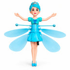 Lumiwee Wisp Flying Fairy Doll Toy, Blue option