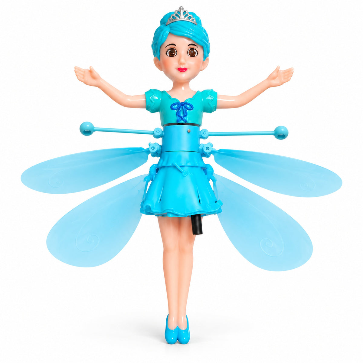 Lumiwee Wisp Flying Fairy Doll Toy, Blue option