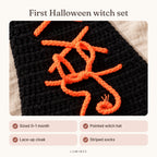 Lumiwee infographic: Witch - First Halloween witch set